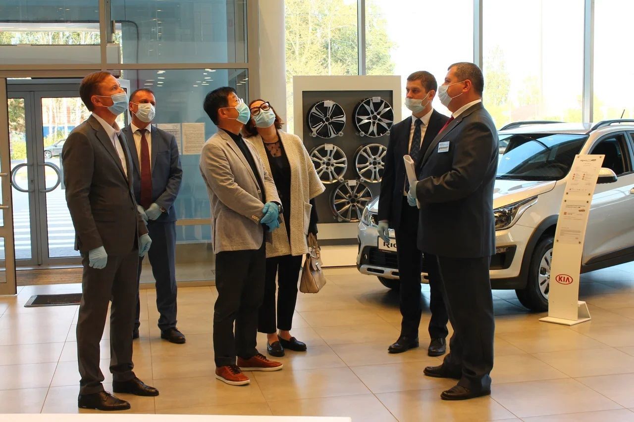 Президент компании «КИА Мотор Рус» Чжин-Ха Ким посетил ГК «Автоимпорт»