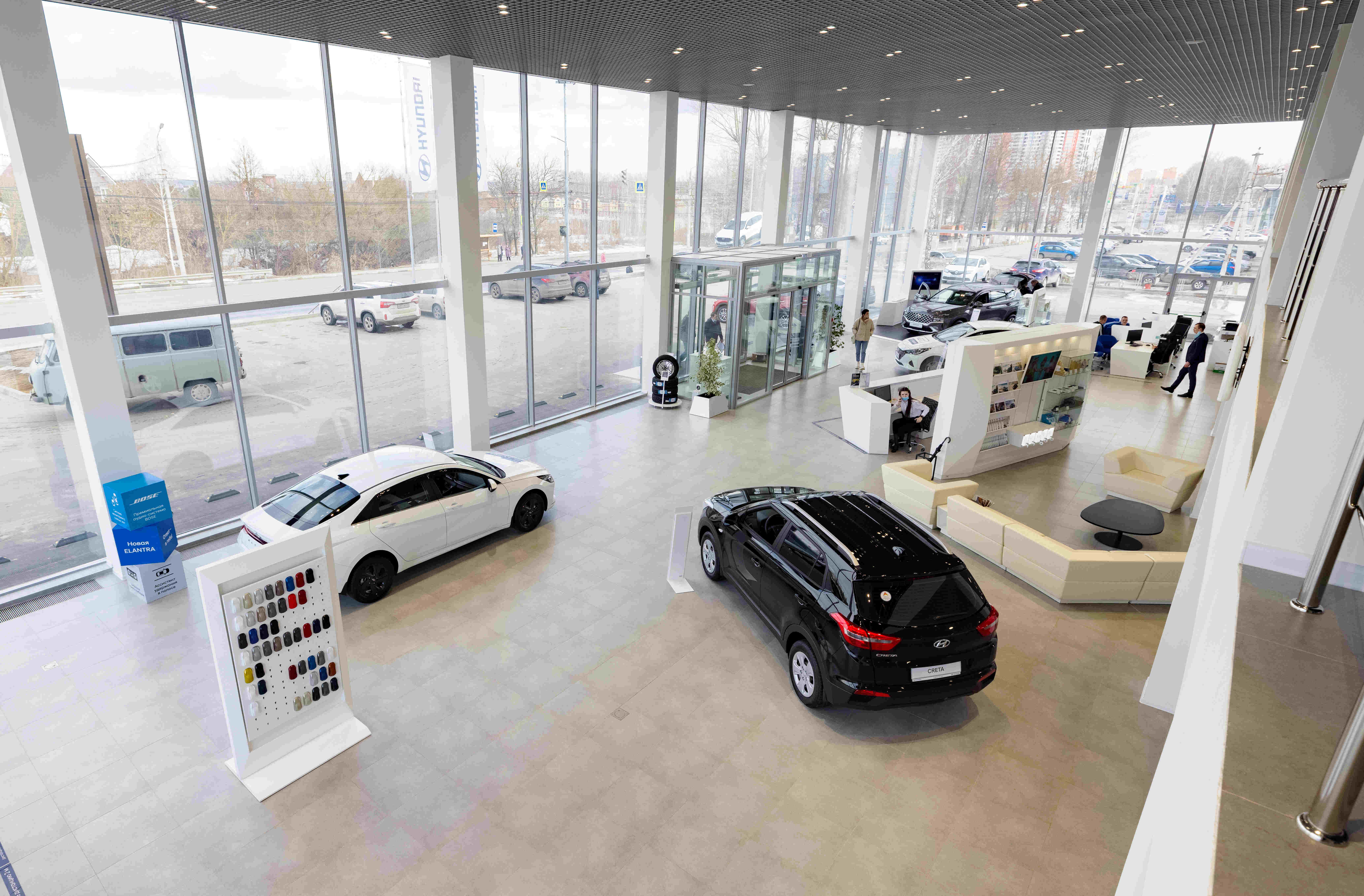В Туле открылся один из самых крупных в регионе официальный дилерский центр Hyundai «Автоимпорт» в Заречье